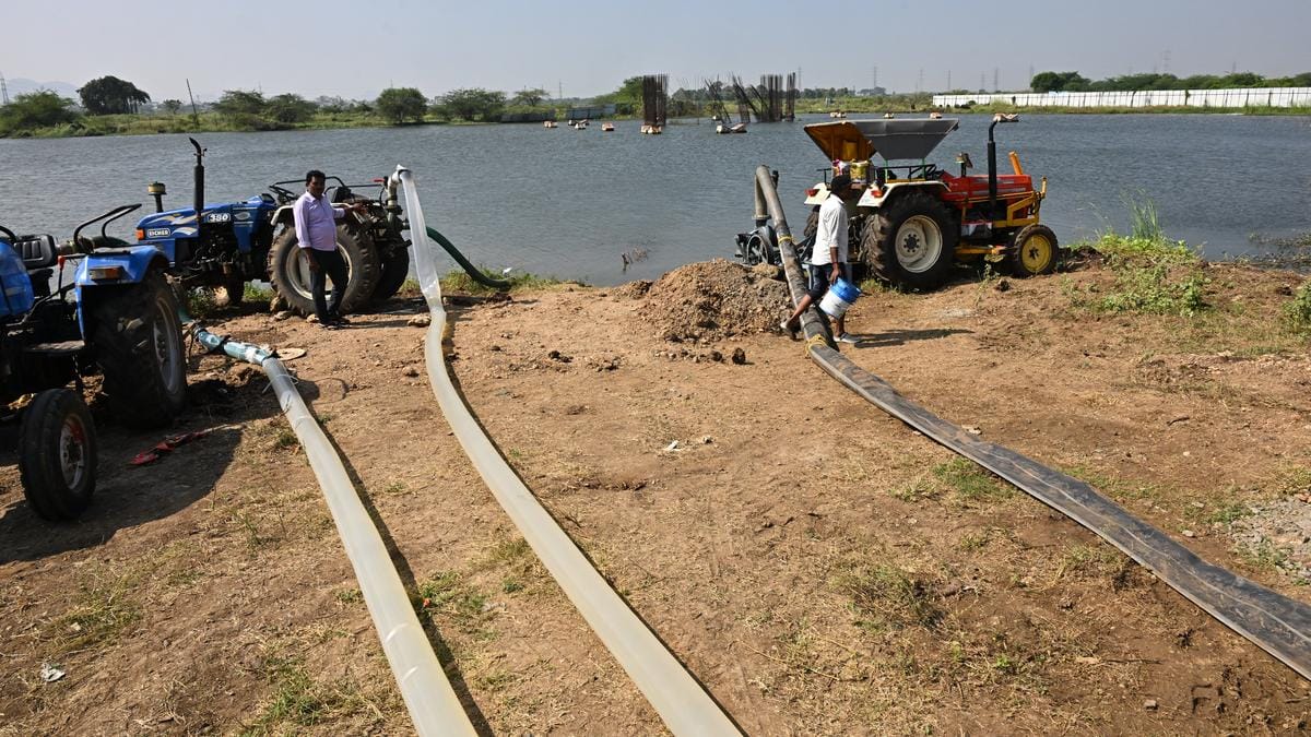 Amaravati Capital Development: HOD Towers Dewatering Progress