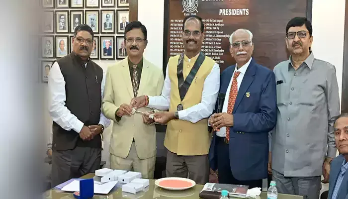 Maturi Ranganath Elected Chairman of BAI Amaravati Chapter, Focuses on Real Estate Sector Growth