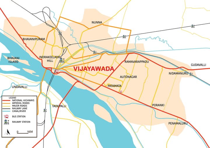 Vijayawada City Bus Network to Expand, Connecting Amaravati Villages
