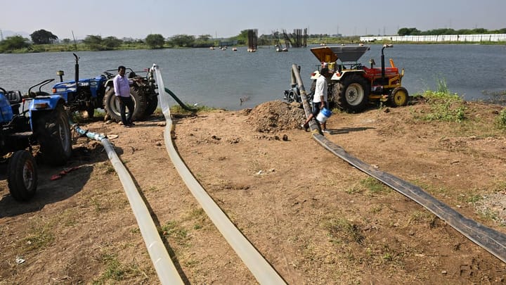 Amaravati Capital Development: HOD Towers Dewatering Progress